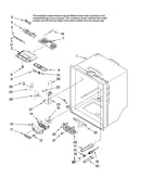 Refrigerator liner parts