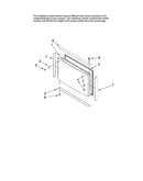Freezer door parts