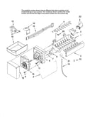 Icemaker parts, optional parts (not included)