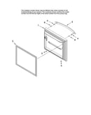 Freezer door parts
