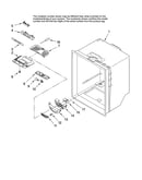 Refrigerator liner parts