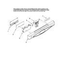 Control panel parts