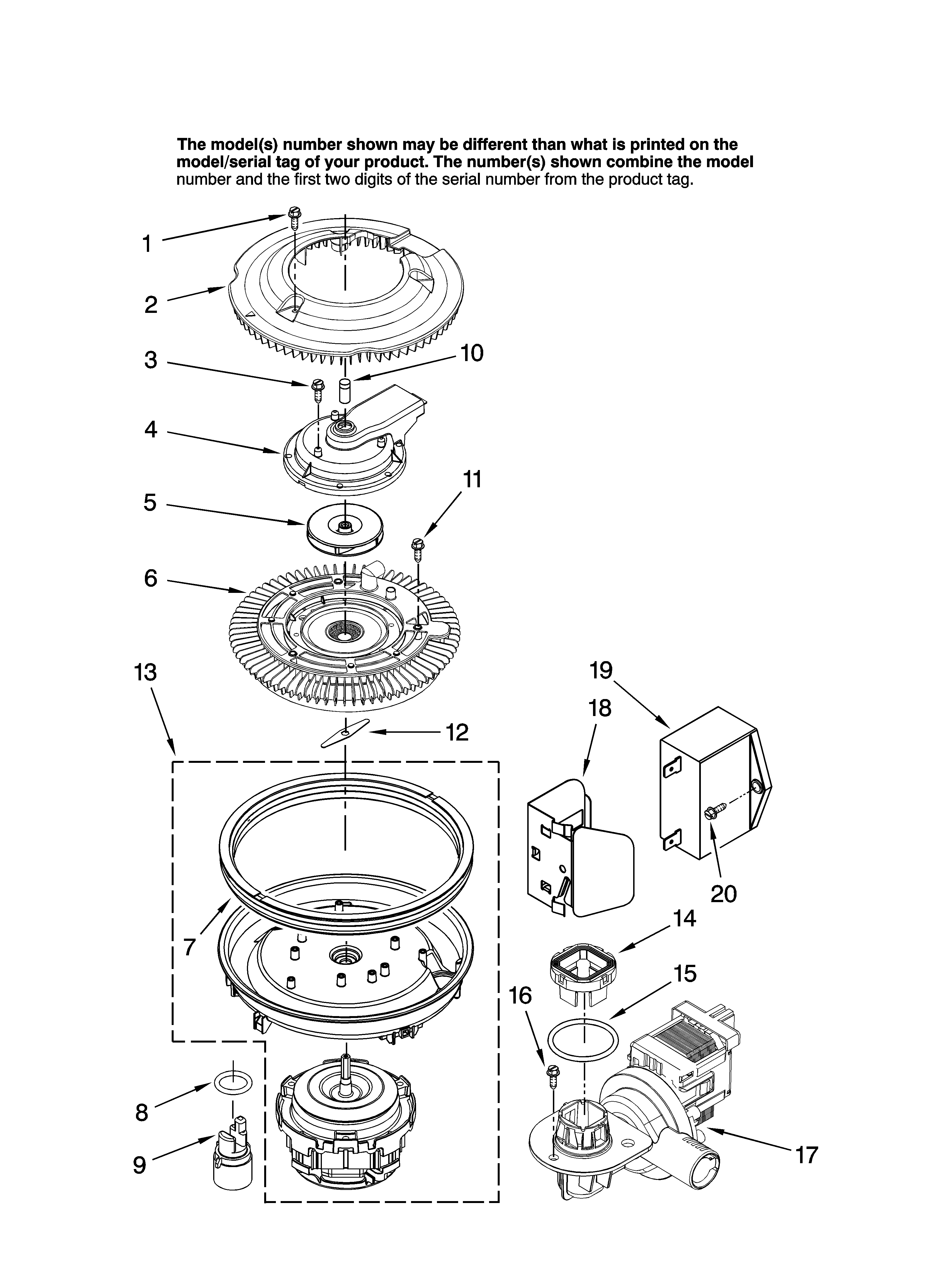 PUMP AND MOTOR PARTS