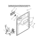 Door and latch parts