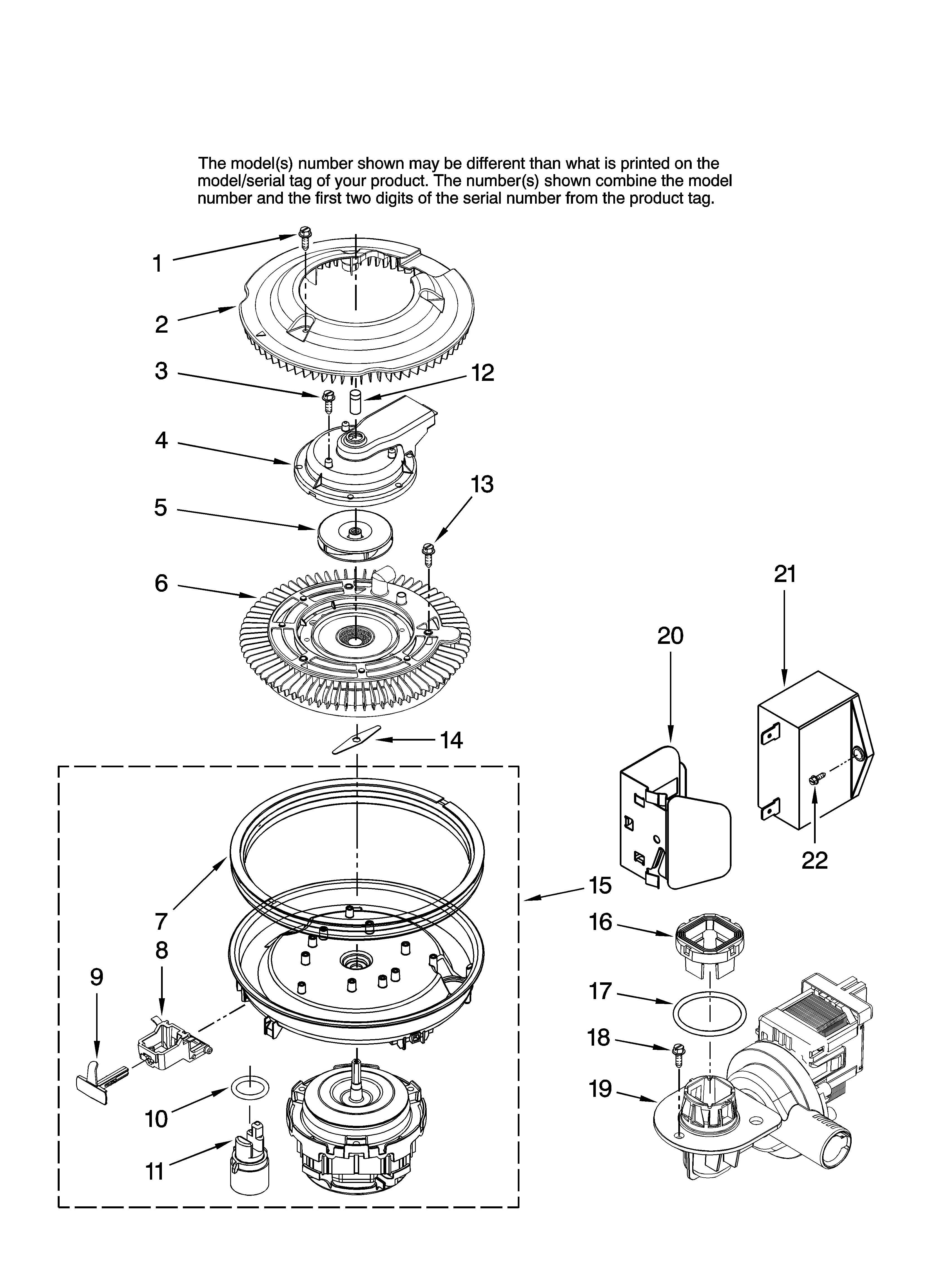 PUMP AND MOTOR PARTS