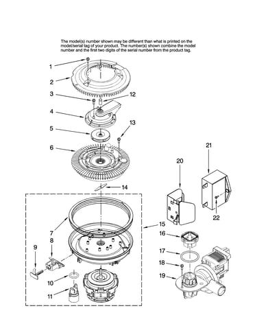 Pump and motor parts