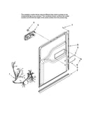 Door and latch parts
