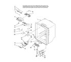 Maytag MFC2061HEB13 refrigerator liner parts diagram