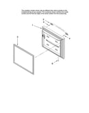 Freezer door parts