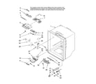 Maytag MFD2561HEQ14 refrigerator liner parts diagram