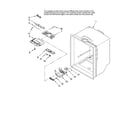 Maytag MFF2557HEB14 refrigerator liner parts diagram