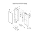 Maytag MFF2557HEB14 refrigerator door parts diagram
