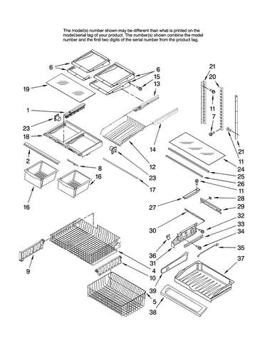 Shelf parts
