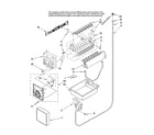 Maytag MFF2557HEB14 icemaker parts, optional parts diagram