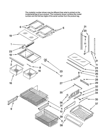 Shelf parts