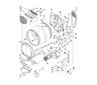 Maytag MGDE900VJ0 bulkhead parts diagram