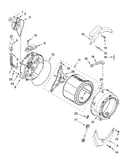 Tub and basket parts, optional parts (not included)