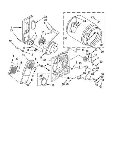 Bulkhead parts, optional parts (not included)