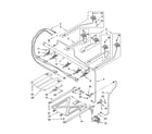 Whirlpool GFG464LVS0 manifold parts diagram