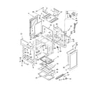 Whirlpool GFG464LVQ0 chassis parts diagram