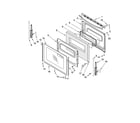 Whirlpool GFG464LVQ0 door parts, optional parts (not included) diagram