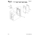 Whirlpool GH5184XPB6 control panel parts diagram