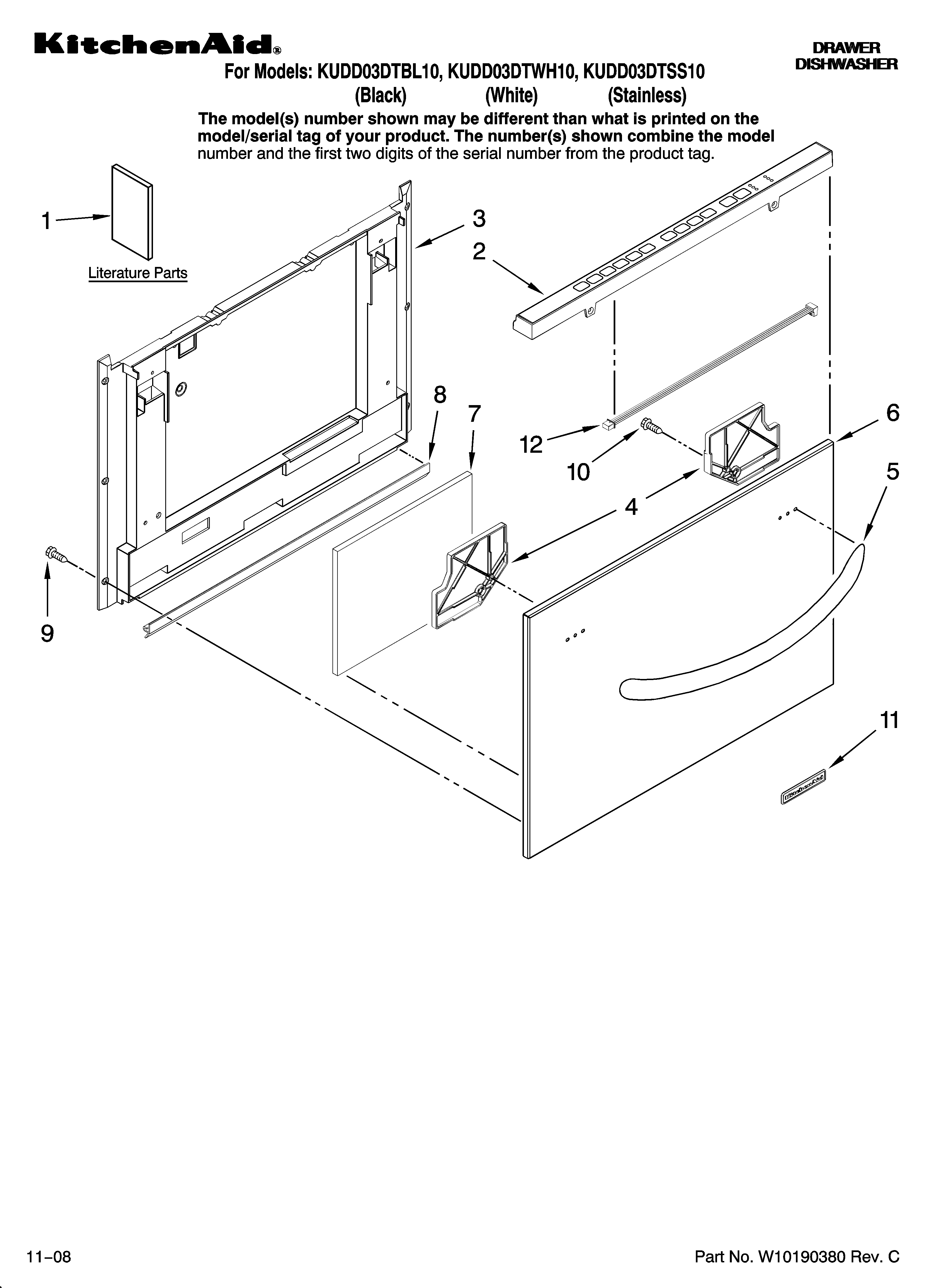 FRONT PANEL PARTS