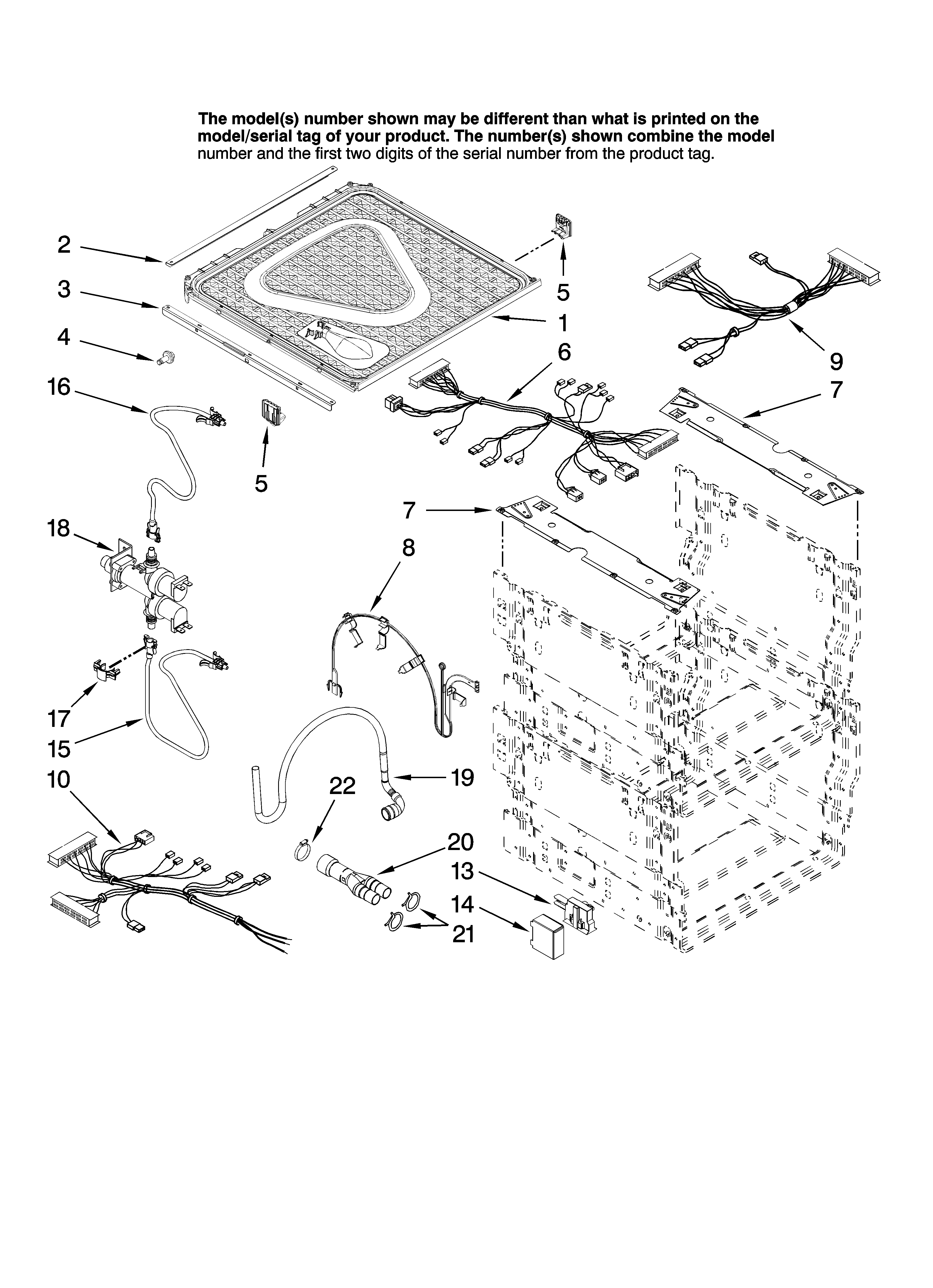 FRAME AND LID PARTS