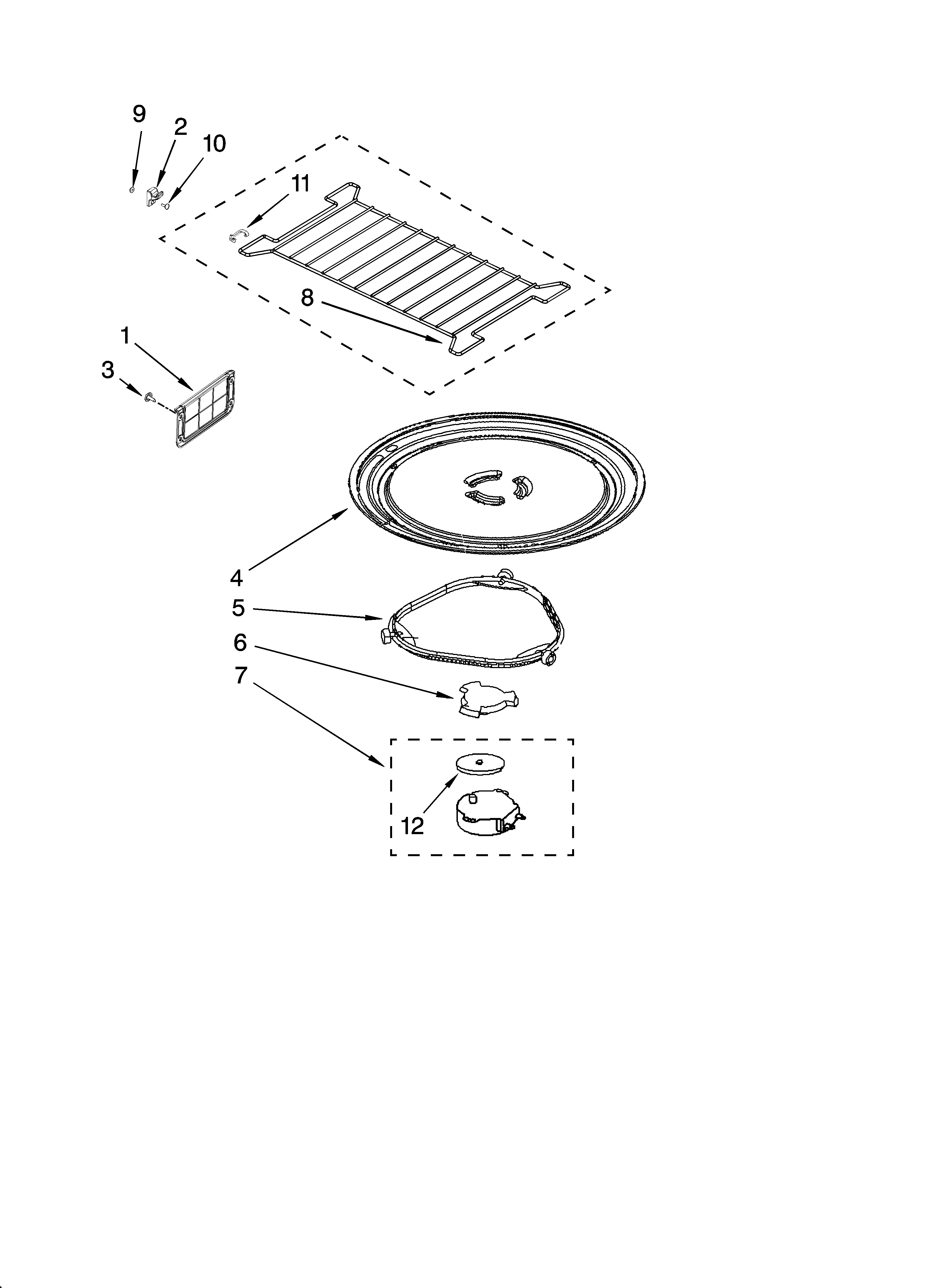 Turntable parts
