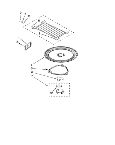 Turntable parts