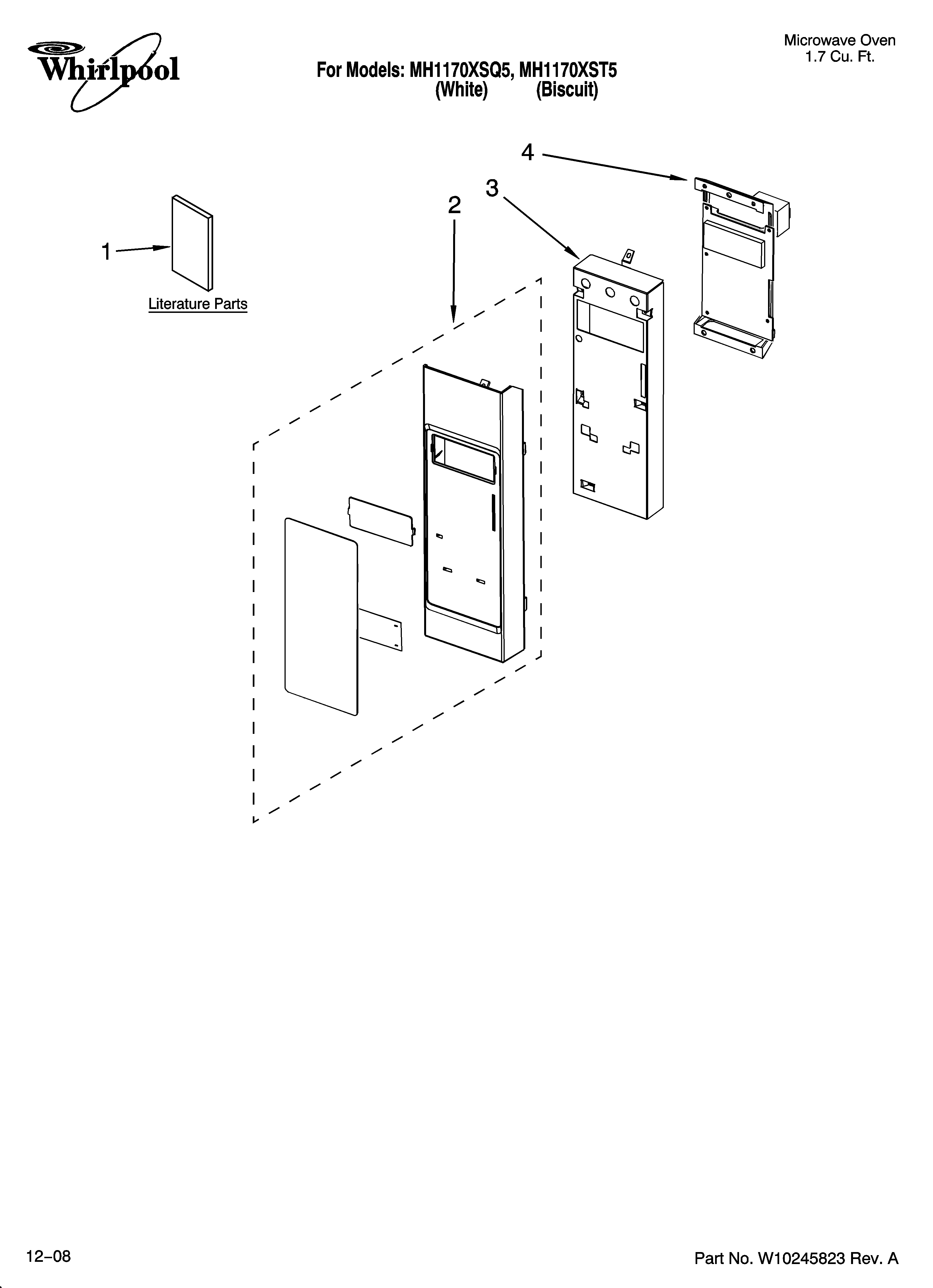 Control panel parts