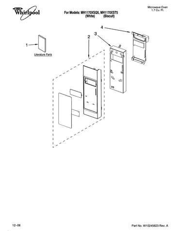 Control panel parts
