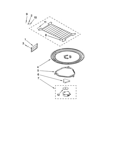 Turntable parts