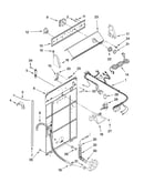 Control and rear panel parts