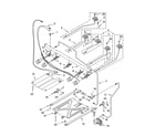 Whirlpool WFG381LVS0 manifold parts diagram