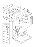 Top and console parts