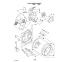 Whirlpool CEM2940TQ0 bulkhead parts diagram