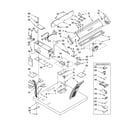Whirlpool CEM2940TQ1 top and console parts diagram