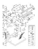 Top and console parts