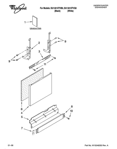 Door and panel parts
