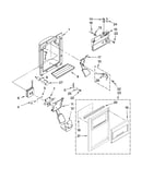 Dispenser front parts