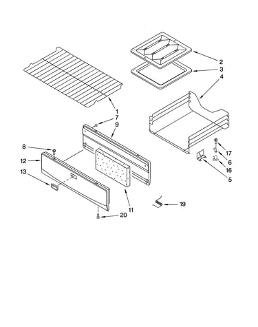 Oven & broiler parts