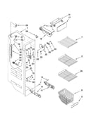 Freezer liner parts