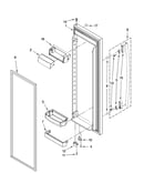 Refrigerator door parts