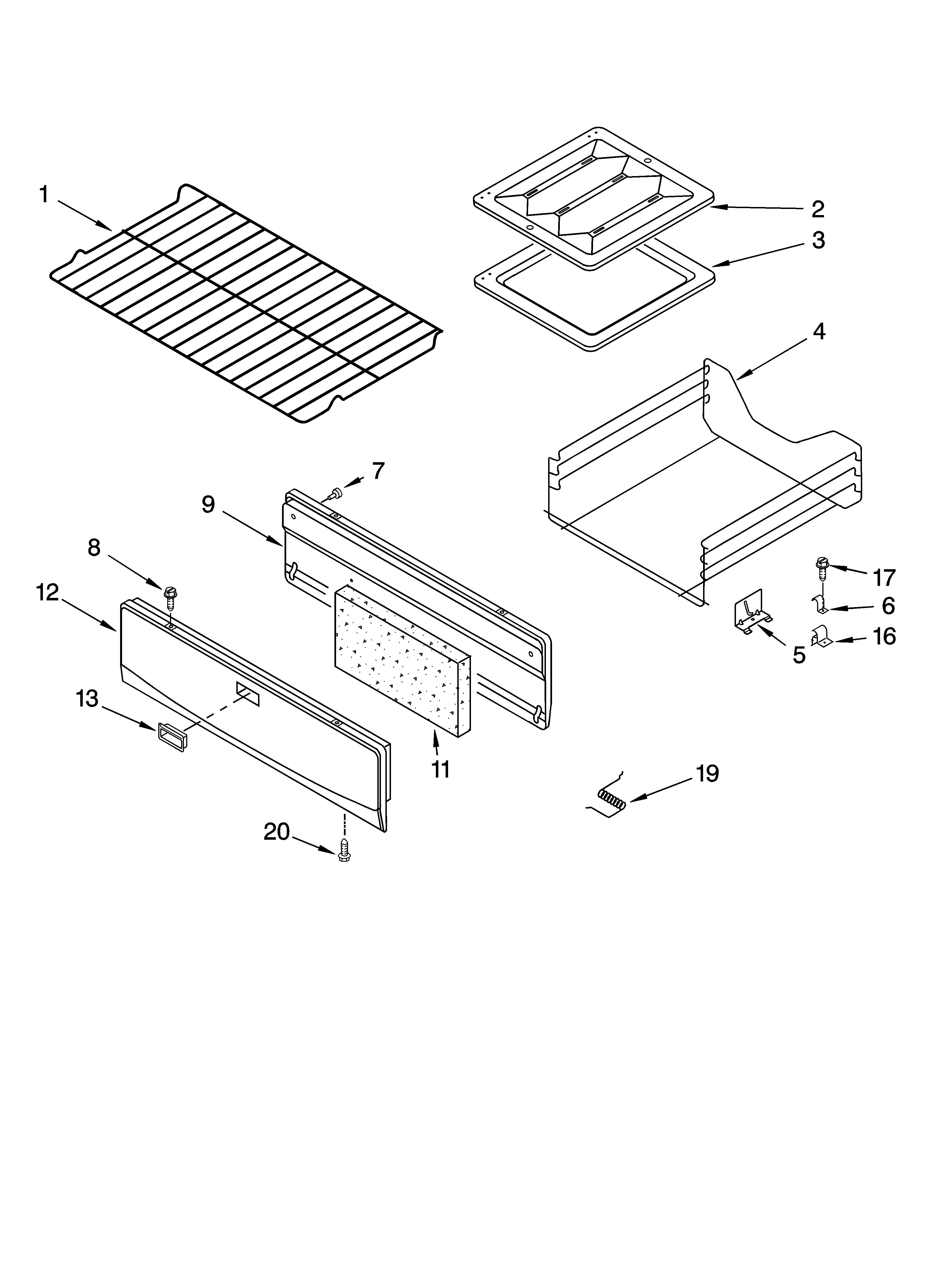 Oven & broiler parts