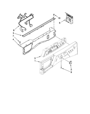 Control panel parts