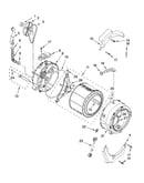 Tub and basket parts, optional parts (not included)