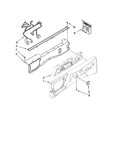 Control panel parts