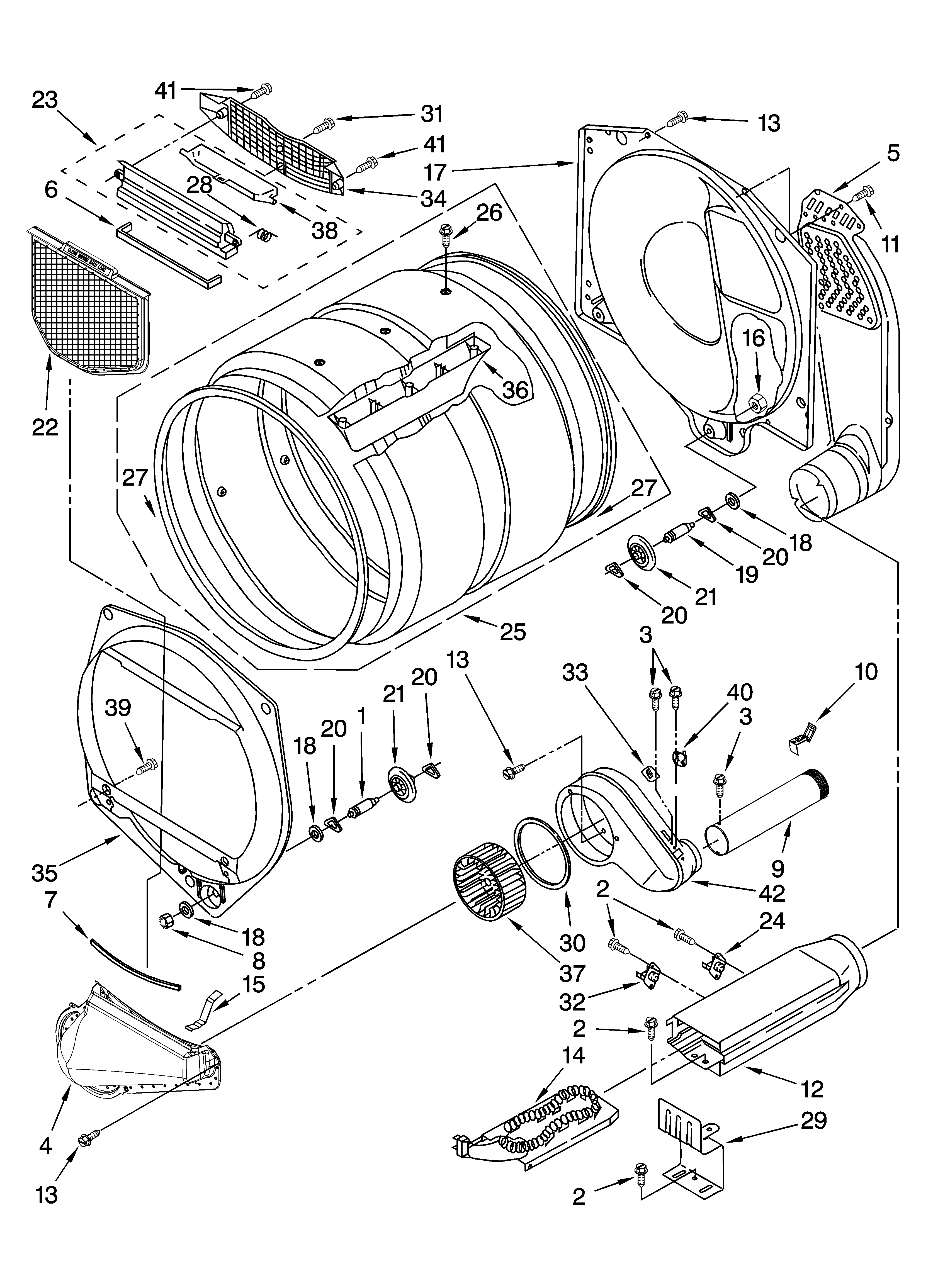 Bulkhead parts, optional parts (not included)