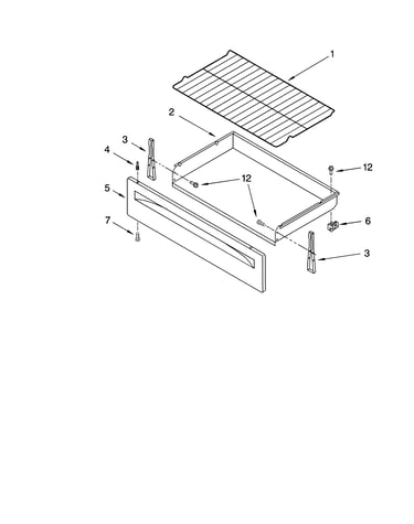 Drawer & broiler parts
